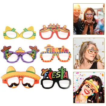 Забавные очки для взрослых, Мексиканские бумажные подарки, наполнители для чулок, реквизит для вечеринок, очки