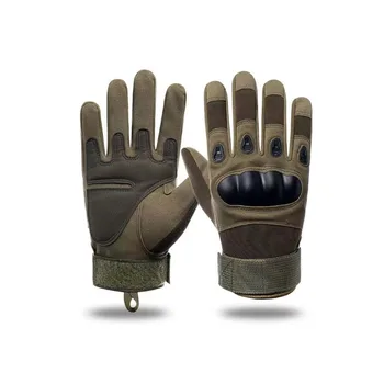 1 пара перчаток Для занятий спортом на открытом воздухе, Мотоциклетные перчатки с полными пальцами, Боевая стрельба в пейнтбол, мужские боевые рукавицы