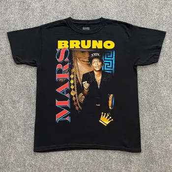Футболка Bruno Mars 24K Magic World Tour Adult Large Black Merch Xxiv Concert