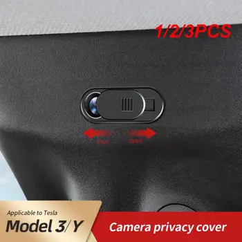 1/2/3ШТ крышка веб-камеры для Tesla Модель 3 Модель Y 2020 2021 2022 2023 Аксессуары для защиты камеры автомобиля