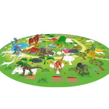 Игрушка-динозавр для детей, реалистичная Фигурка Динозавра, игрушка для дошкольного возраста, Мультяшная игрушка, игровой набор 