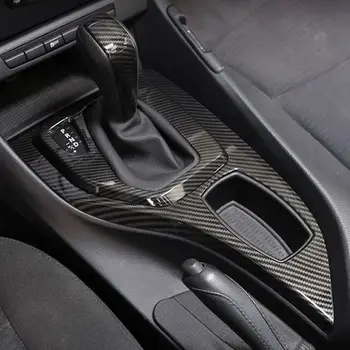 ABS Стайлинг автомобиля Центральная консоль Панель переключения передач Крышка Рамка Накладка Наклейка для BMW X1 E84 2010-2015 LHD Аксессуары для интерьера