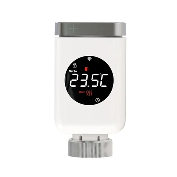 Tuya Smart Zigbee Термостатическая головка Привод клапана радиатора Smart TRV Wifi Регулятор температуры Smart Life