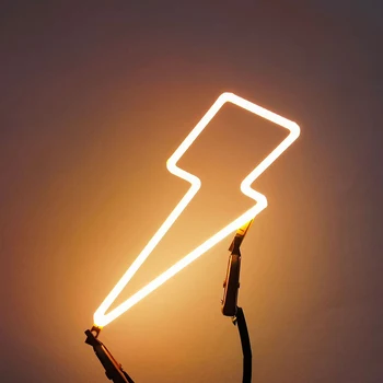 3V LED Lightning Shaped Гибкая Нить Накаливания DIY Аксессуары Для Ламп Украшения Дома Edison Fashion LED Diode