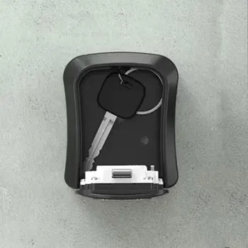 пластиковый ящик для ключей, настенный сейф для ключей, Защищенный от атмосферных воздействий, 4-значный Кодовый замок для хранения ключей