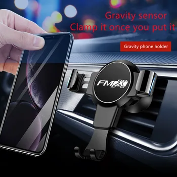 Автомобильный держатель для телефона Gravity Car Air Vent Подставка для мобильного телефона для Volvo Truck FMX с логотипом автомобильные Аксессуары