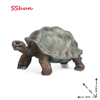 8*4*4.5 см Детская игрушка-имитатор морских животных черепаха, морские подводные существа украшения ручной работы