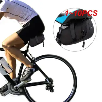 1 ~ 10ШТ Нейлоновая Седельная сумка Водонепроницаемое Седло для горного велосипеда, Сиденье для хранения, Задняя Сумка для инструментов, сумка для езды на велосипеде на открытом воздухе MTB