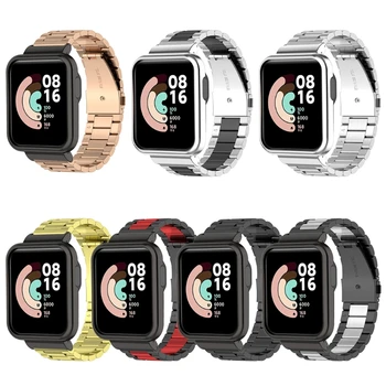 Металлический ремешок для умных часов и браслет-петля для Mi Watch Lite / Redmi Watch New Dropship