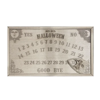 Магнитный календарь обратного отсчета на Хэллоуин для создания атмосферы фестиваля, настенные декоры