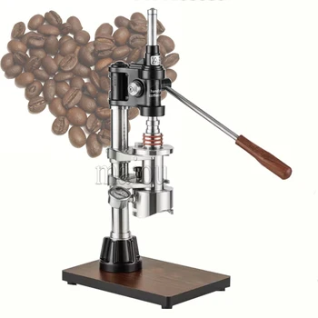 Кофемашина для приготовления кофе Эспрессо с ручным приводом, ручной трансформатор для домашнего использования на открытом воздухе, отключается от сети ручкой.