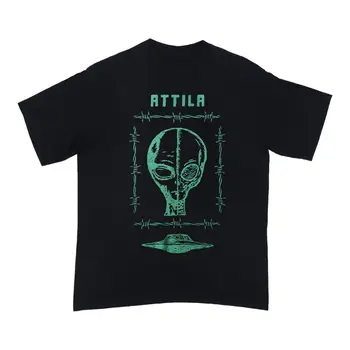 Футболка Attila UFO, мужская футболка металкор-группы Attila Speak