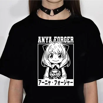 Футболка Anya женская японская футболка для девочек Японская графическая одежда 2000-х годов